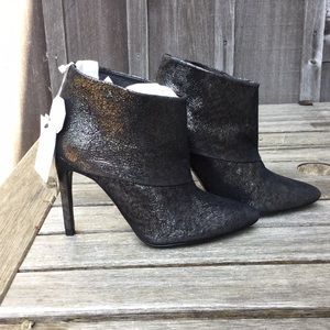 NWT RARE Zara metallic boots 36/6; 5.5